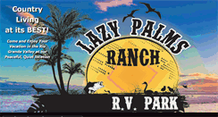 Desktop Screenshot of lazypalmsranch.com